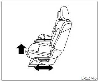 Nissan Pathfinder. Seats