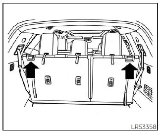 Nissan Pathfinder. Seats