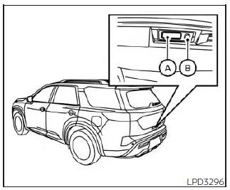 Nissan Pathfinder. Liftgate