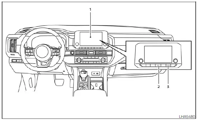 Nissan Pathfinder. Sonar system operation
