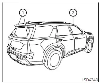 Nissan Pathfinder. Intelligent Blind Spot Intervention (I-BSI)