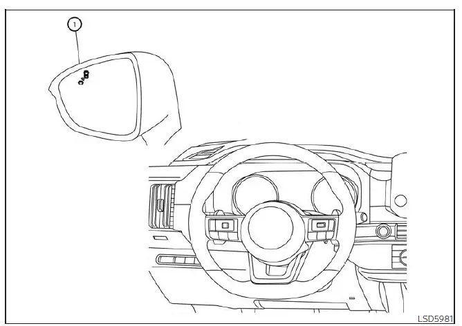 Nissan Pathfinder. Rear Cross Traffic Alert (RCTA)