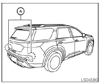 Nissan Pathfinder. Rear Cross Traffic Alert (RCTA)