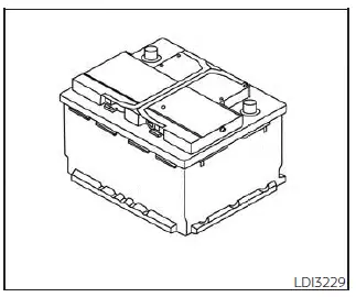 Nissan Pathfinder. Battery 
