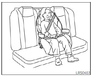 Nissan Pathfinder. Child restraints