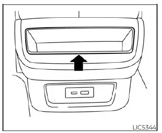 Nissan Pathfinder. Storage
