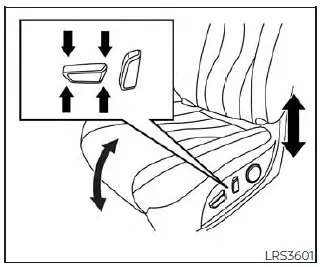 Nissan Pathfinder. Seats