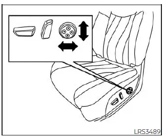 Nissan Pathfinder. Seats