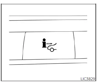 Nissan Pathfinder. Head Up Display (HUD)