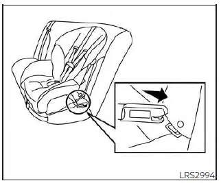 Nissan Pathfinder. Child restraints