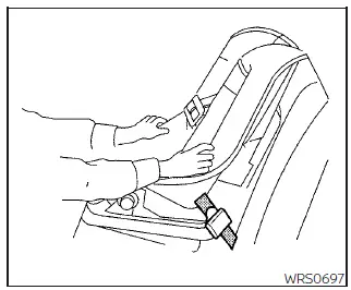 Nissan Pathfinder. Child restraints