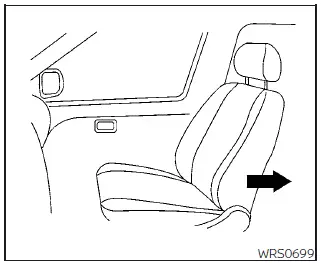 Nissan Pathfinder. Child restraints