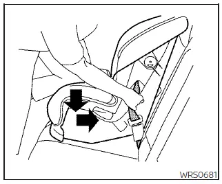 Nissan Pathfinder. Child restraints