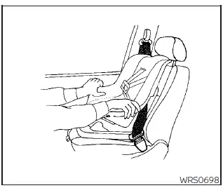 Nissan Pathfinder. Child restraints