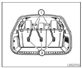 Nissan Pathfinder. Child restraints