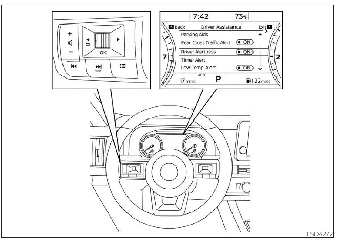 Nissan Pathfinder. Intelligent Driver Alertness (I-DA)