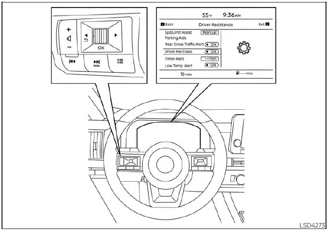 Nissan Pathfinder. Intelligent Driver Alertness (I-DA)
