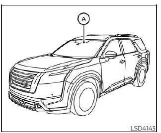 Nissan Pathfinder. Lane Departure Warning (LDW)