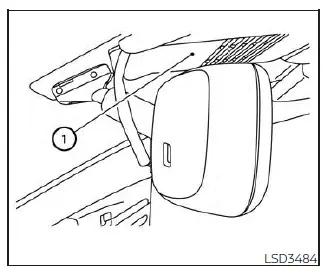 Nissan Pathfinder. Lane Departure Warning (LDW)