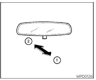 Nissan Pathfinder. Mirrors