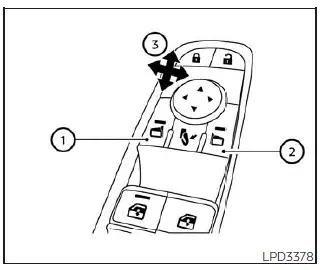 Nissan Pathfinder. Mirrors