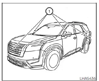 Nissan Pathfinder. Moving Object Detection (MOD)