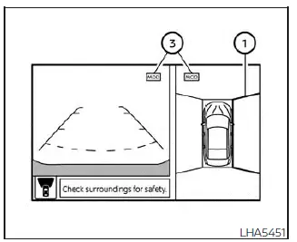 Nissan Pathfinder. Moving Object Detection (MOD)