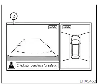 Nissan Pathfinder. Moving Object Detection (MOD)