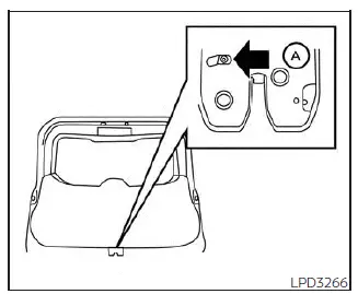 Nissan Pathfinder. Liftgate