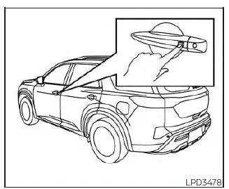 Nissan Pathfinder. NISSAN Intelligent Key system
