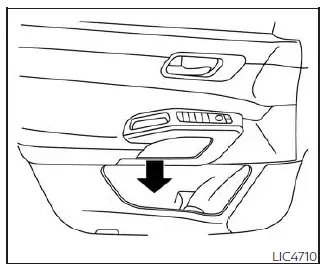 Nissan Pathfinder. Storage