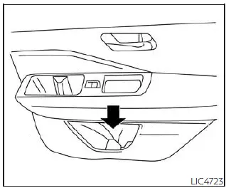 Nissan Pathfinder. Storage