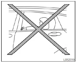 Nissan Pathfinder. Supplemental Restraint System (SRS)