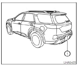 Nissan Pathfinder. RearView Monitor