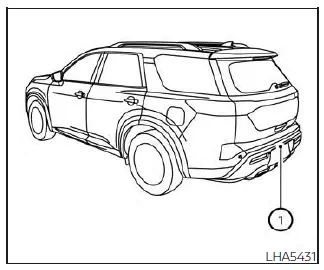 Nissan Pathfinder. RearView Monitor