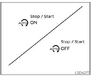 Nissan Pathfinder. Idling Stop System