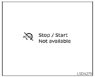 Nissan Pathfinder. Idling Stop System