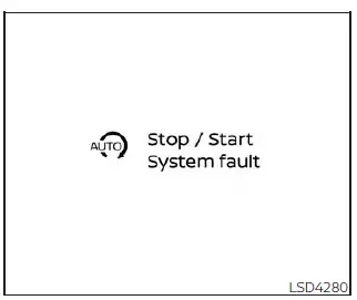 Nissan Pathfinder. Idling Stop System