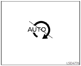 Nissan Pathfinder. Idling Stop System