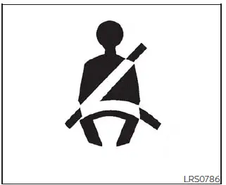 Nissan Pathfinder. Seat belts
