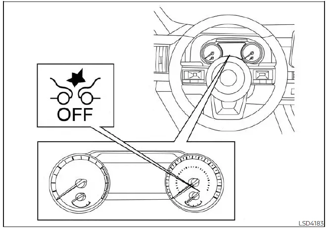 Nissan Pathfinder. Automatic Emergency Braking (AEB) with Pedestrian Detection