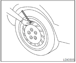 Nissan Pathfinder. Tire pressure