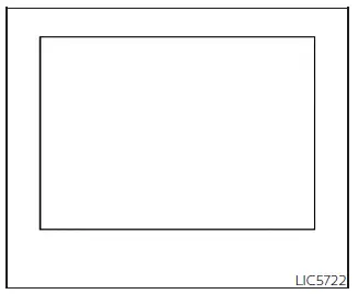 Nissan Pathfinder. Vehicle information display 7 inch (18 cm) Type A