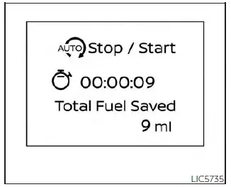 Nissan Pathfinder. Vehicle information display 7 inch (18 cm) Type A
