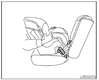 Nissan Pathfinder. Child restraints